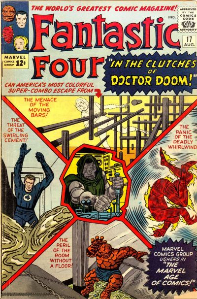 Photo:  Fantastic Four 17, August 1963